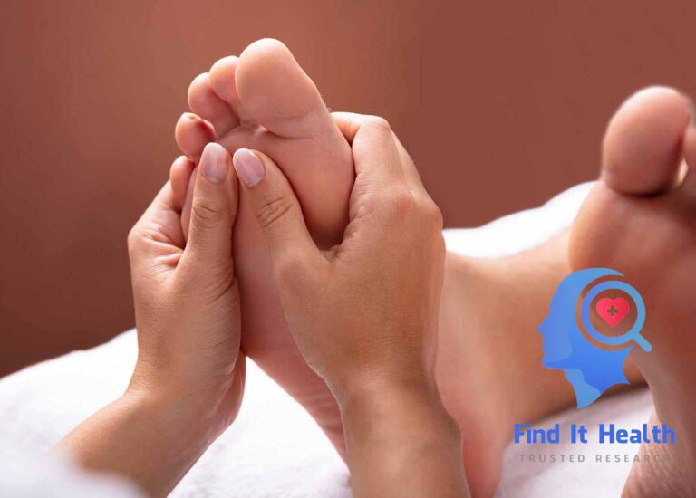 Neuropathy massage with reflexology for foot nerve pain