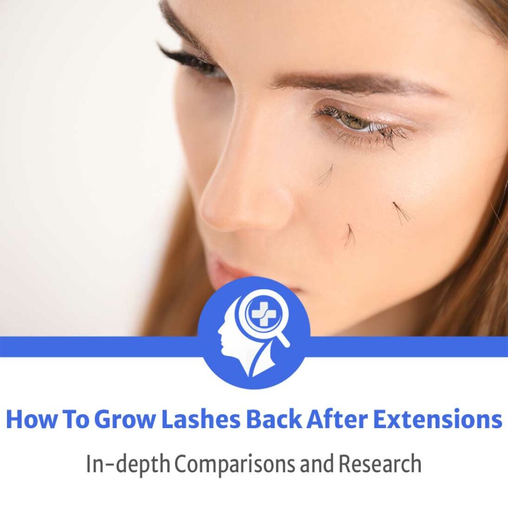 how to grow lashes back after extensions and speed up lash regrowth during damaged eyelash periods